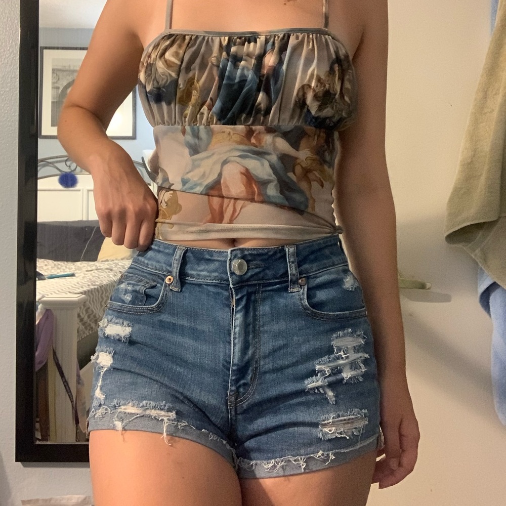 Cute denim shorts